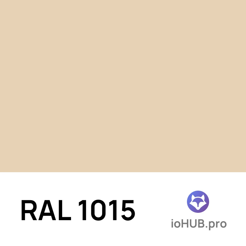 RAL 1015 - Светлая слоновая кость