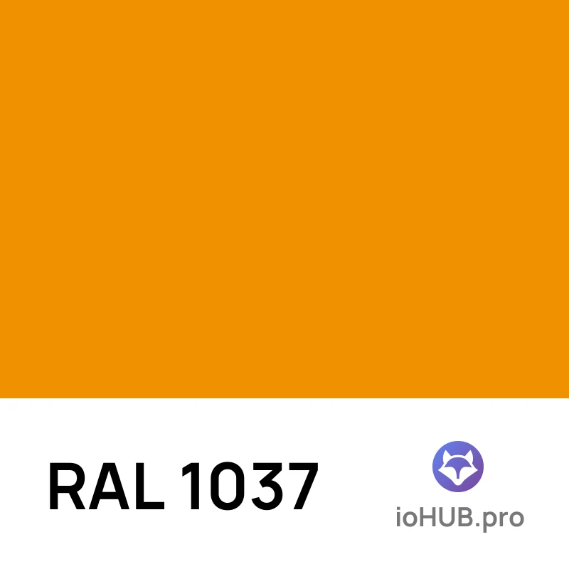 RAL 1037 - Солнечно-жёлтый