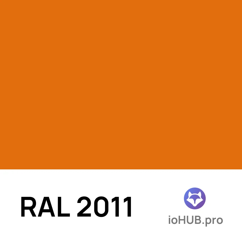 RAL 2011 - Насыщенный оранжевый