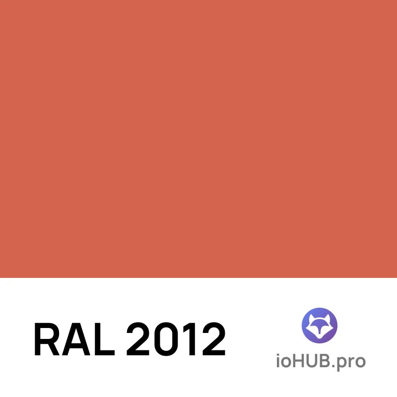 RAL 2012 - Лососёво-оранжевый