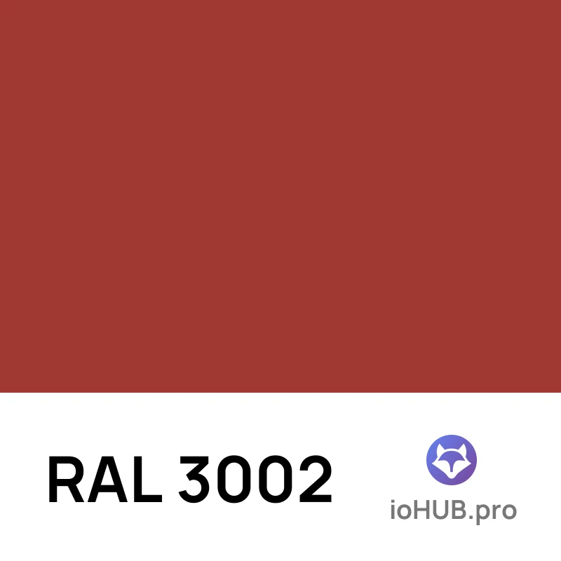 RAL 3002 - Carmine red | ioHUB - Online Tools