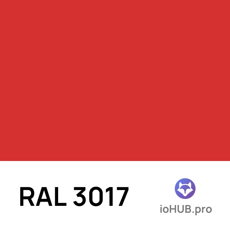 RAL 3017 - Розовый