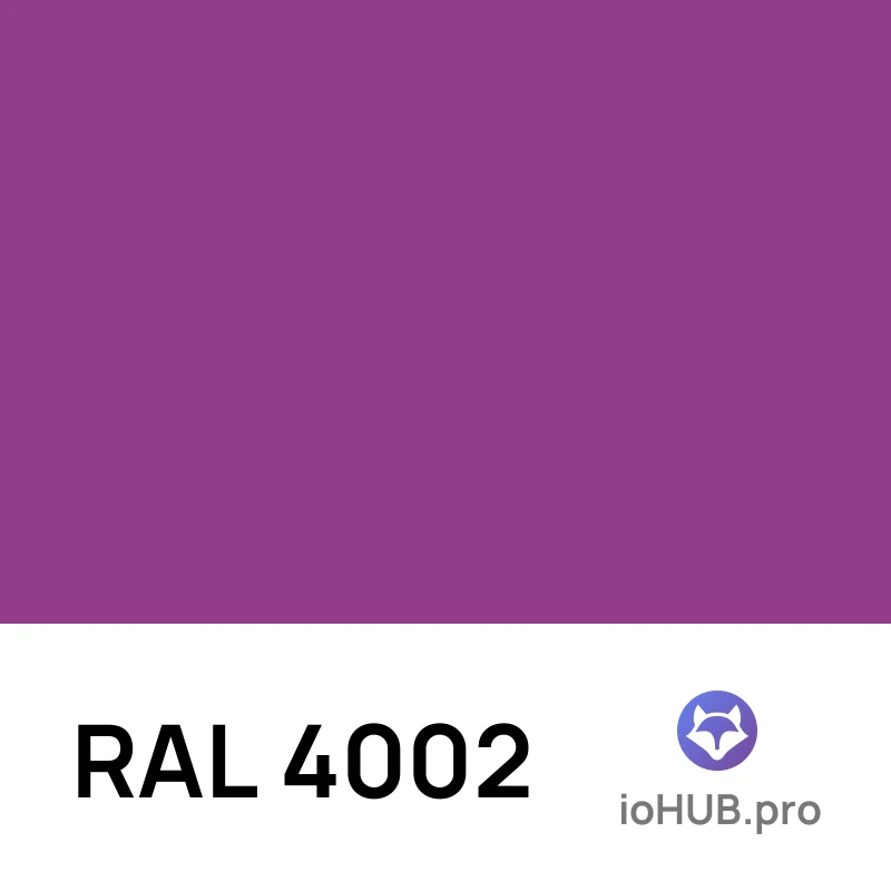 RAL 4002 - Красно-фиолетовый