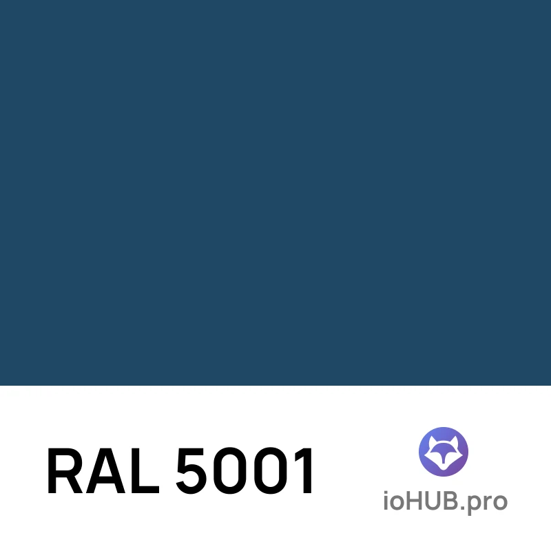 RAL 5001 - Зелёно-синий