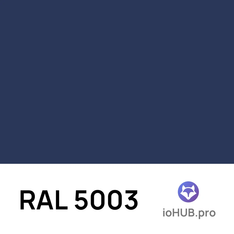RAL 5003 - Сапфирово-синий
