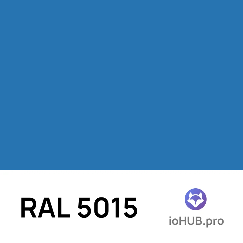 RAL 5015 - Небесно-синий