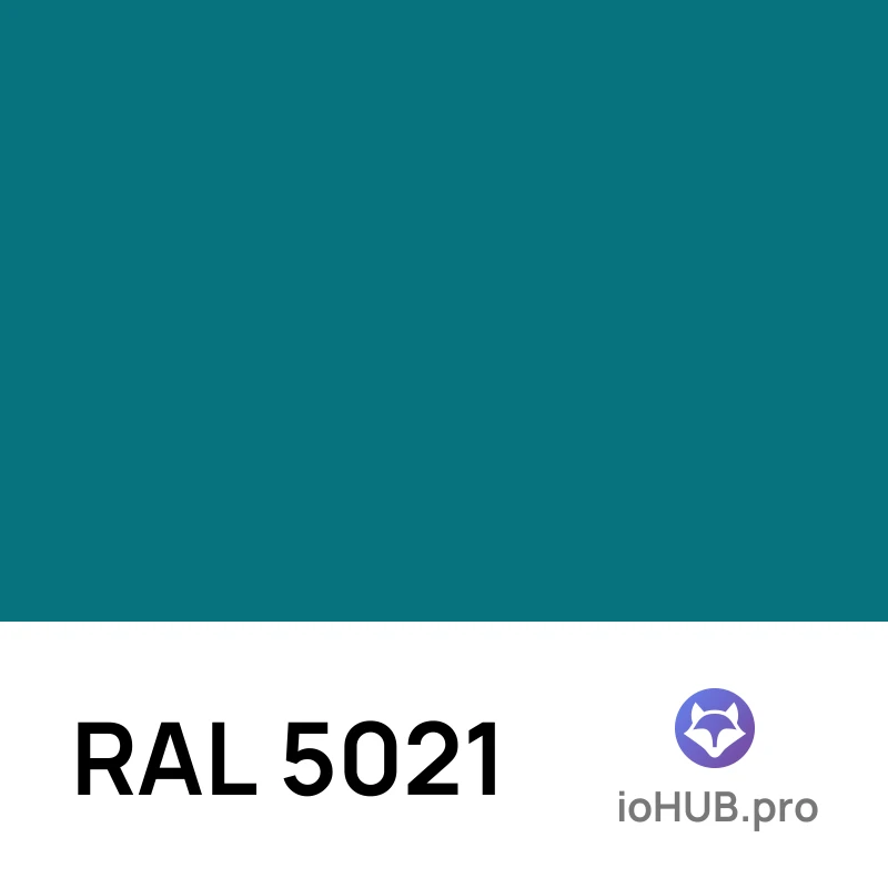 RAL 5021 - Водяно-синий