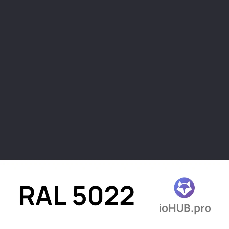 RAL 5022 - Ночно-синий