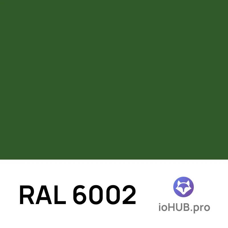 RAL 6002 - Leaf green | ioHUB - Online Tools