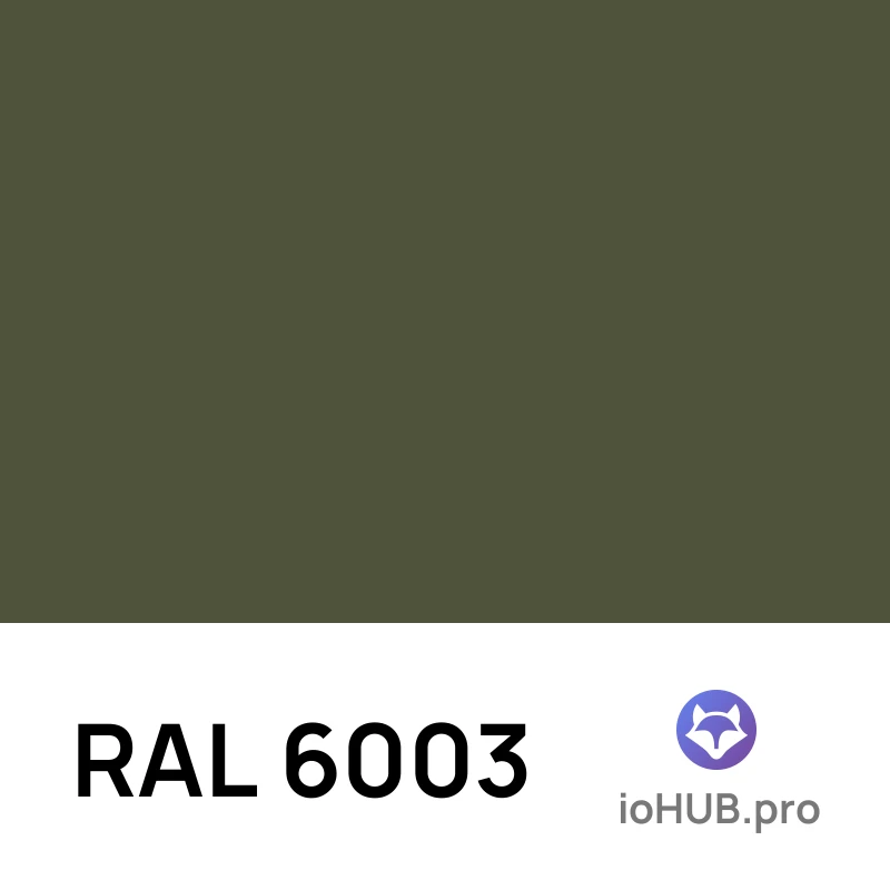 RAL 6003 - Оливково-зелёный