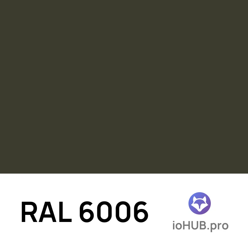 RAL 6006 - Серо-оливковый