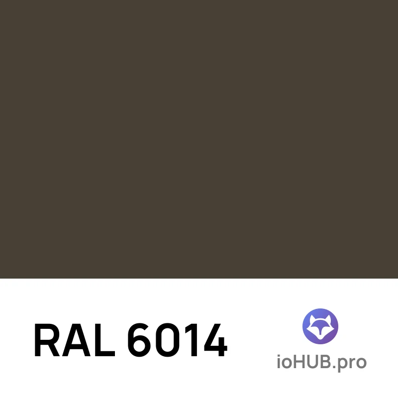 RAL 6014 - Жёлто-оливковый