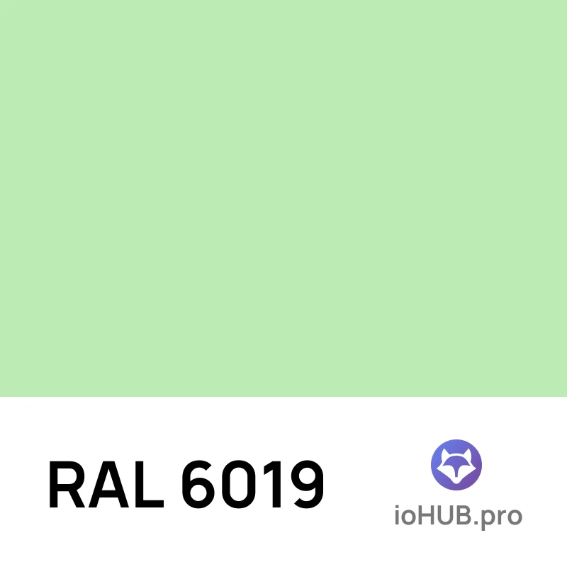 RAL 6019 - Бело-зелёный
