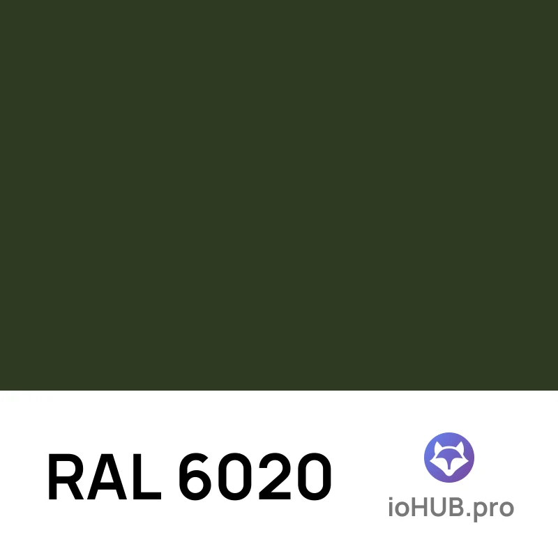 RAL 6020 - Хромово-зелёный