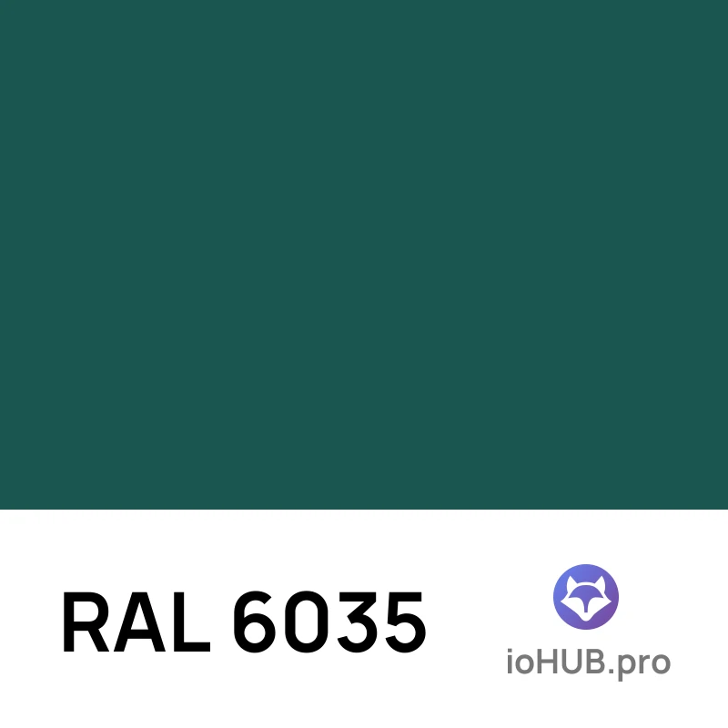 RAL 6035 - Жемчужно-зелёный