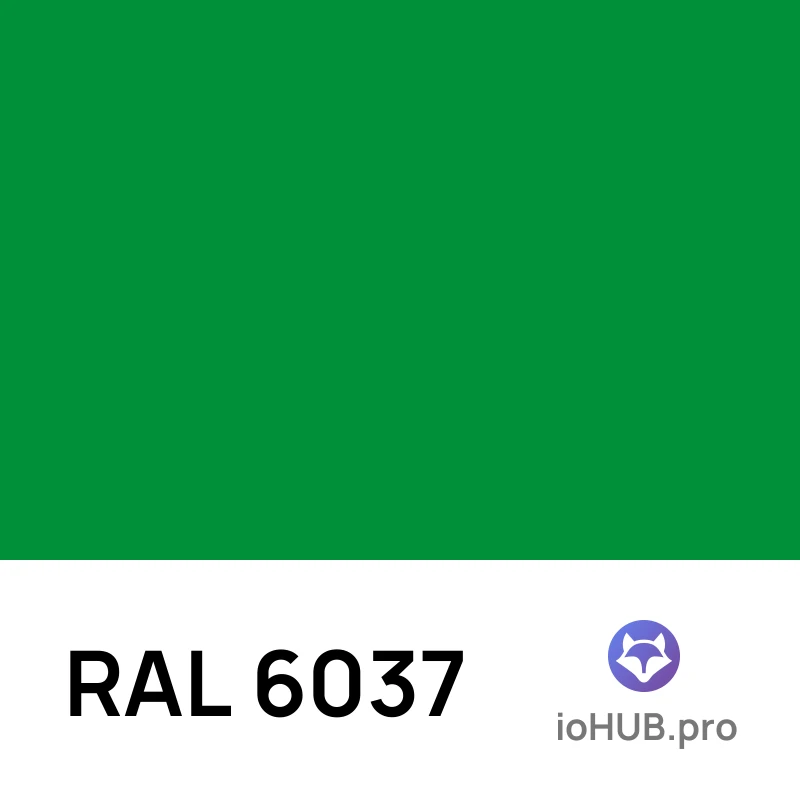 RAL 6037 - Pure green | ioHUB - Herramientas Online