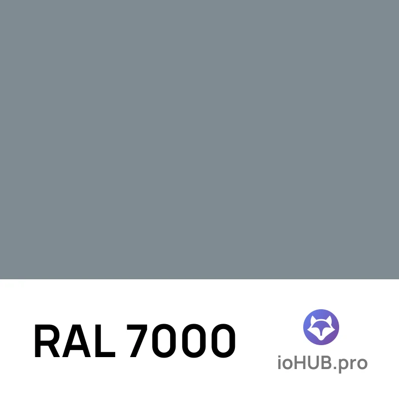 RAL 7000 - Белёсо-серый