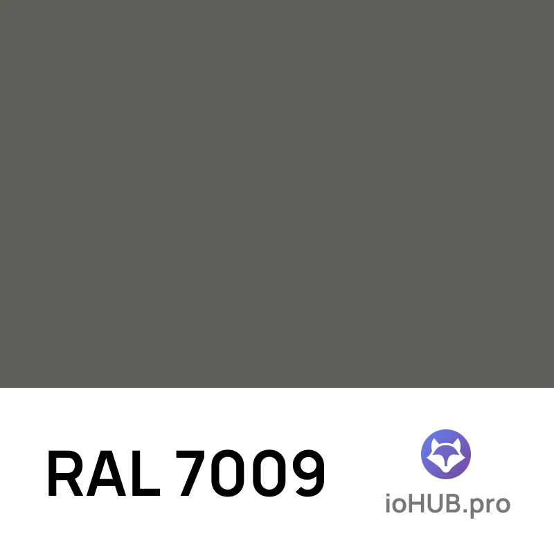 RAL 7009 - Зелёно-серый