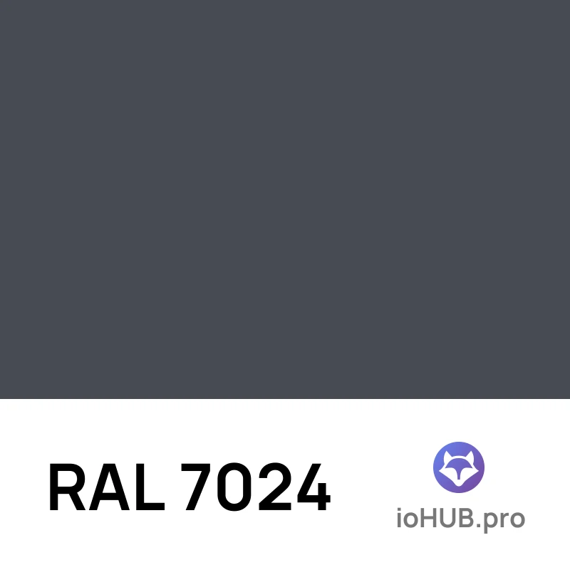 RAL 7024 - Графитовый серый