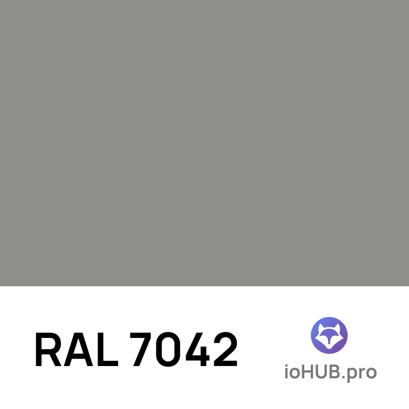 RAL 7042 - Traffic grey A | ioHUB - Herramientas Online