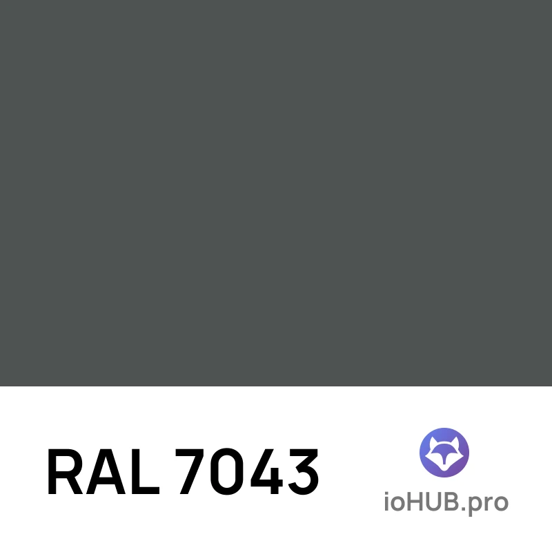 RAL 7043 - Транспортный серый В