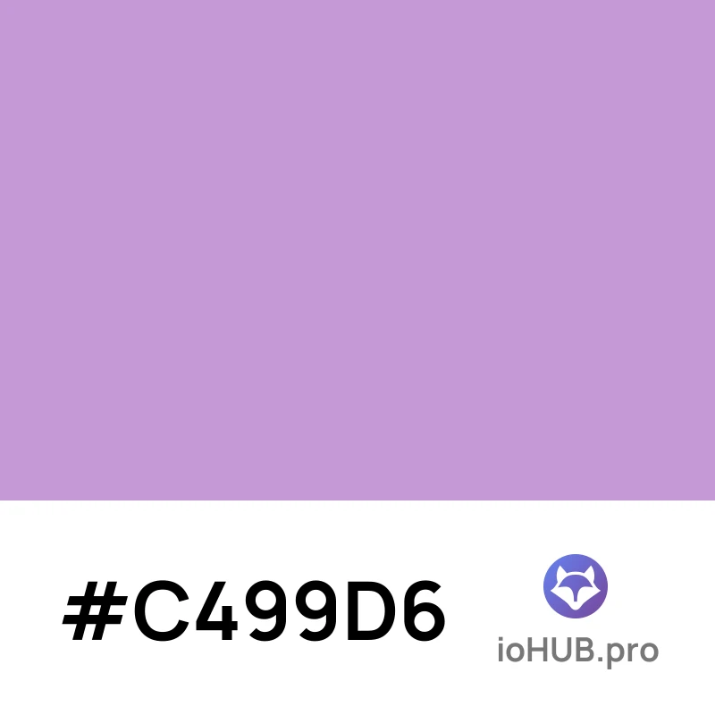 Color #c499d6 - Complete Guide and Values | ioHUB