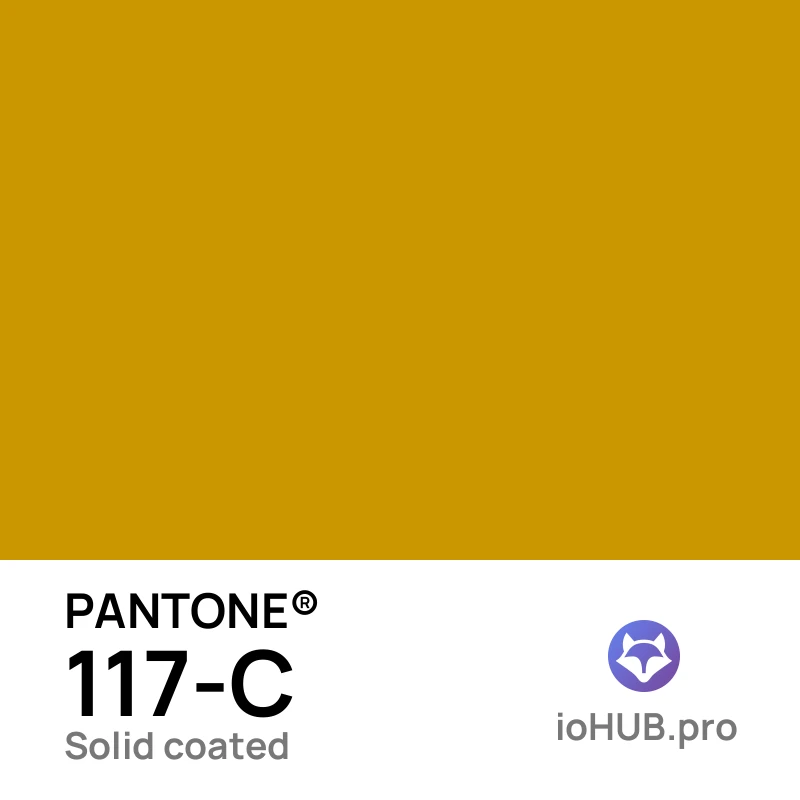 PANTONE 117-C - amber_yellow