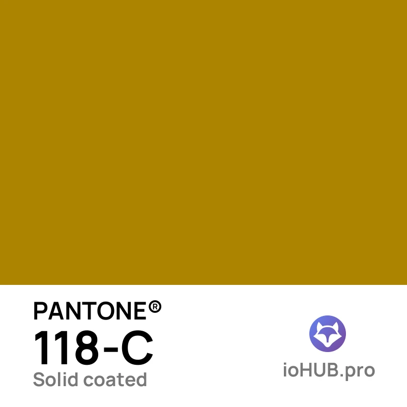 PANTONE 118-C - bronze_gold