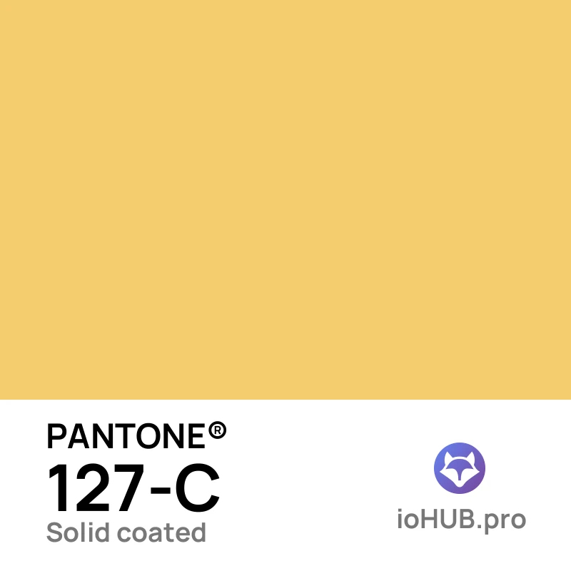 PANTONE 127-C - cream_yellow