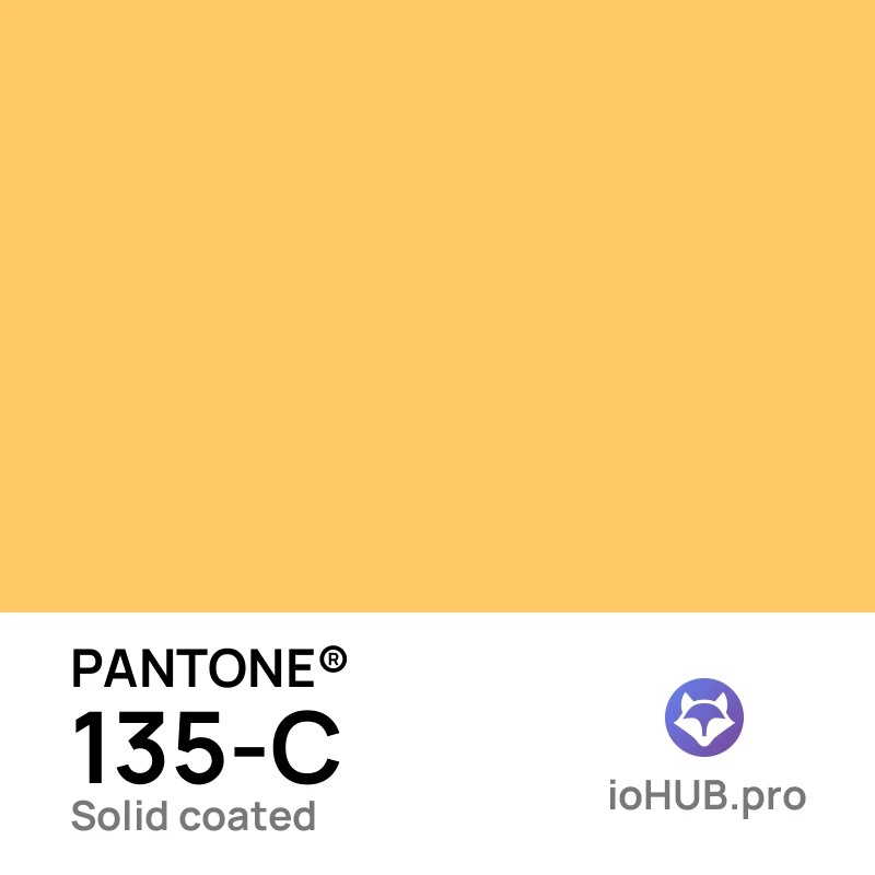 PANTONE 135-C - buttercup