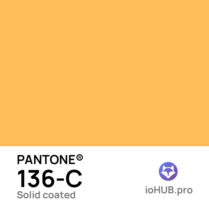 PANTONE 136-C - sunshine_yellow
