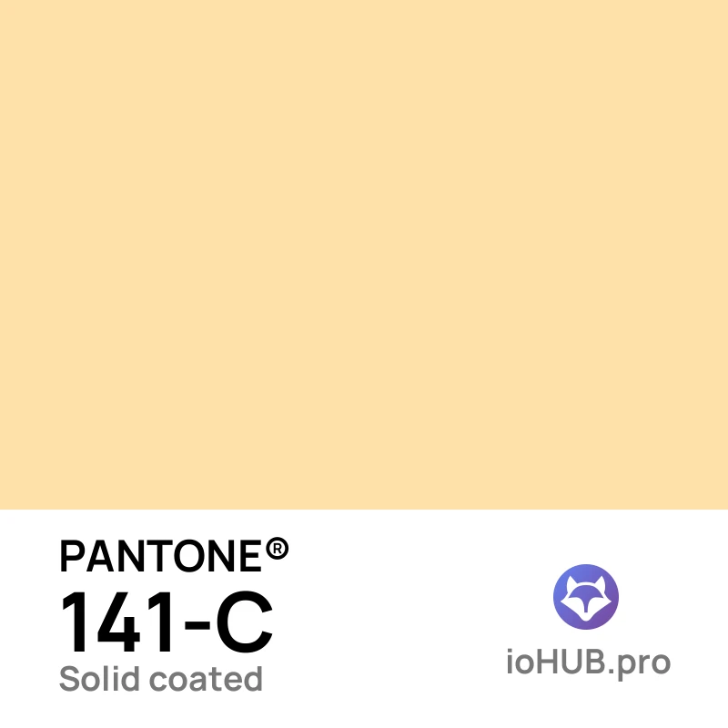 PANTONE 141-C - ivory