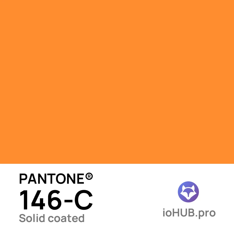 PANTONE 146-C - pumpkin