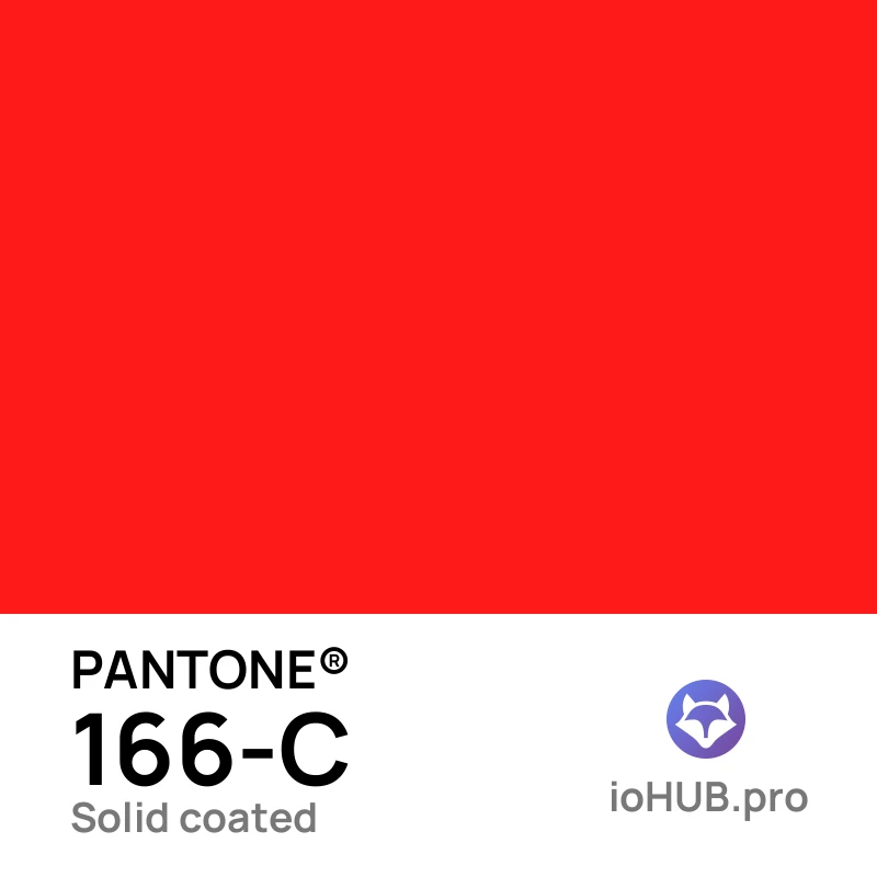 PANTONE 166-C - intense_red