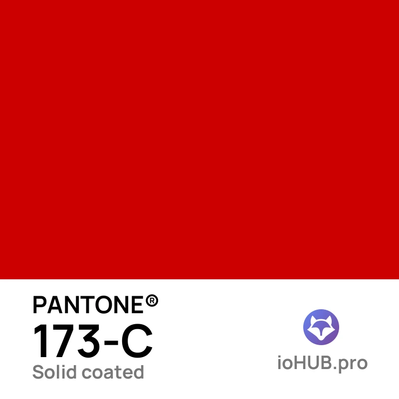 PANTONE 173-C - classic_red