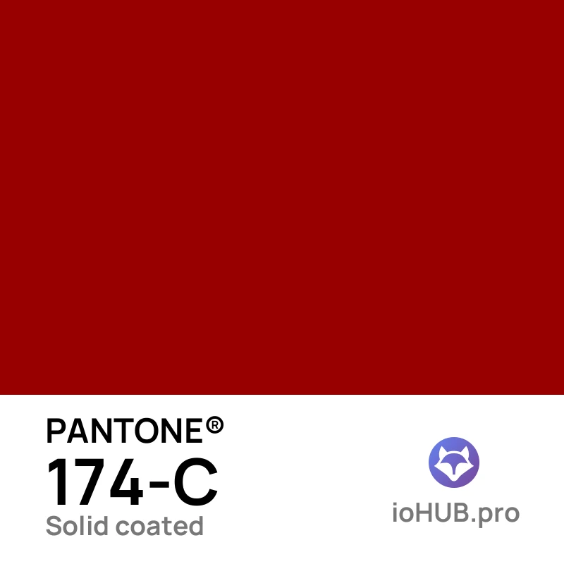 PANTONE 174-C - burgundy_red