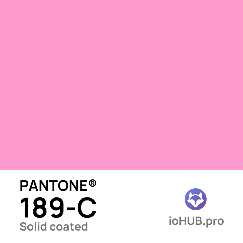 PANTONE 189-C - bubblegum_pink
