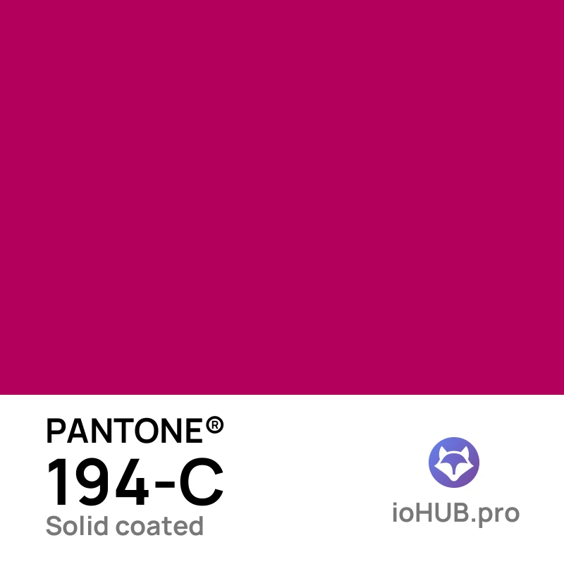PANTONE 194-C - burgundy_pink
