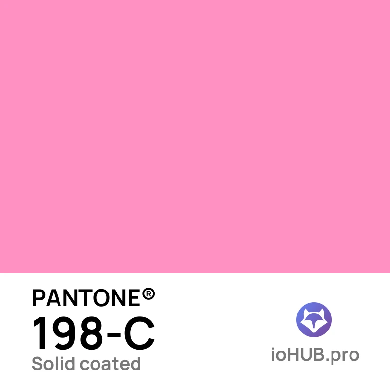 PANTONE 198-C - medium_pink