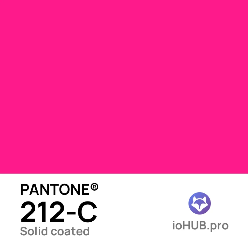 PANTONE 212-C - electric_pink_magenta