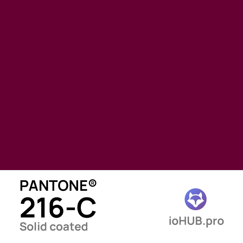 PANTONE 216-C - deep_burgundy