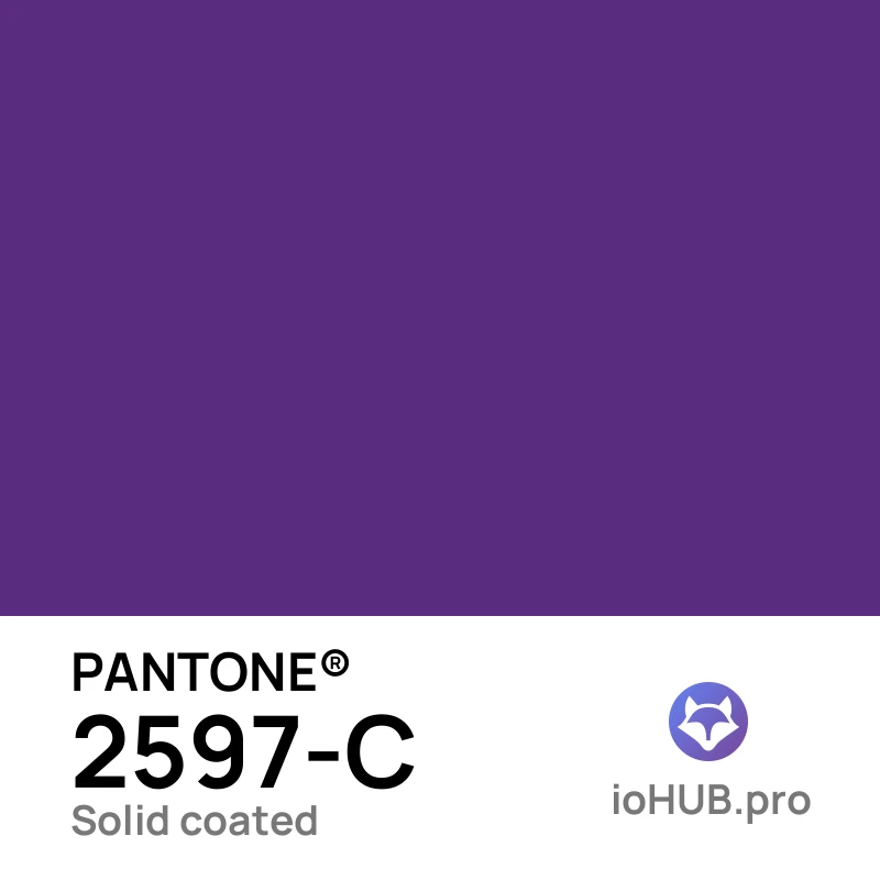 PANTONE 2597-C - royal_purple