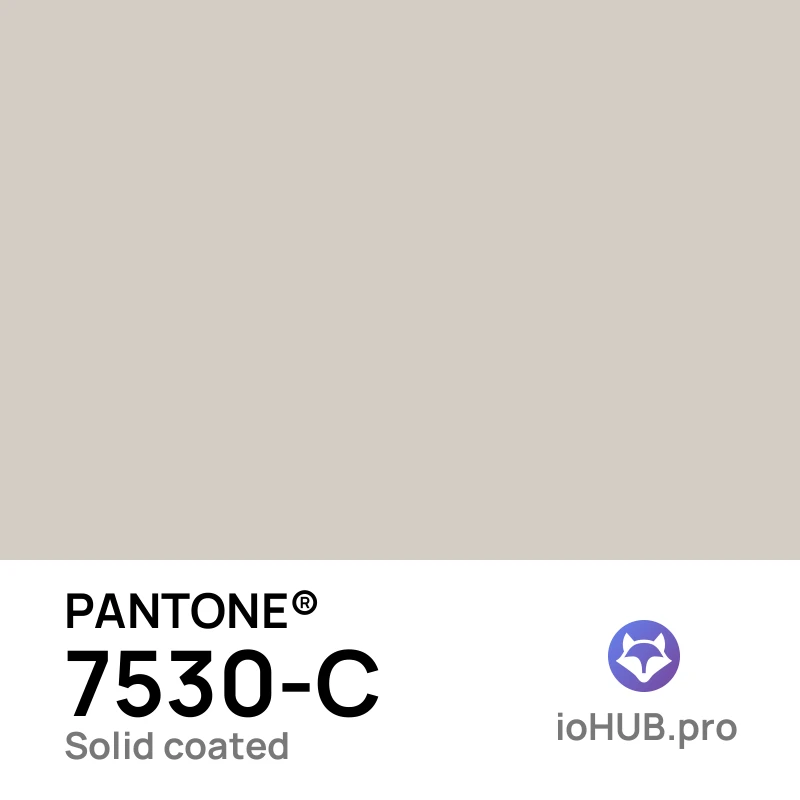 PANTONE 7530-C - warm_gray