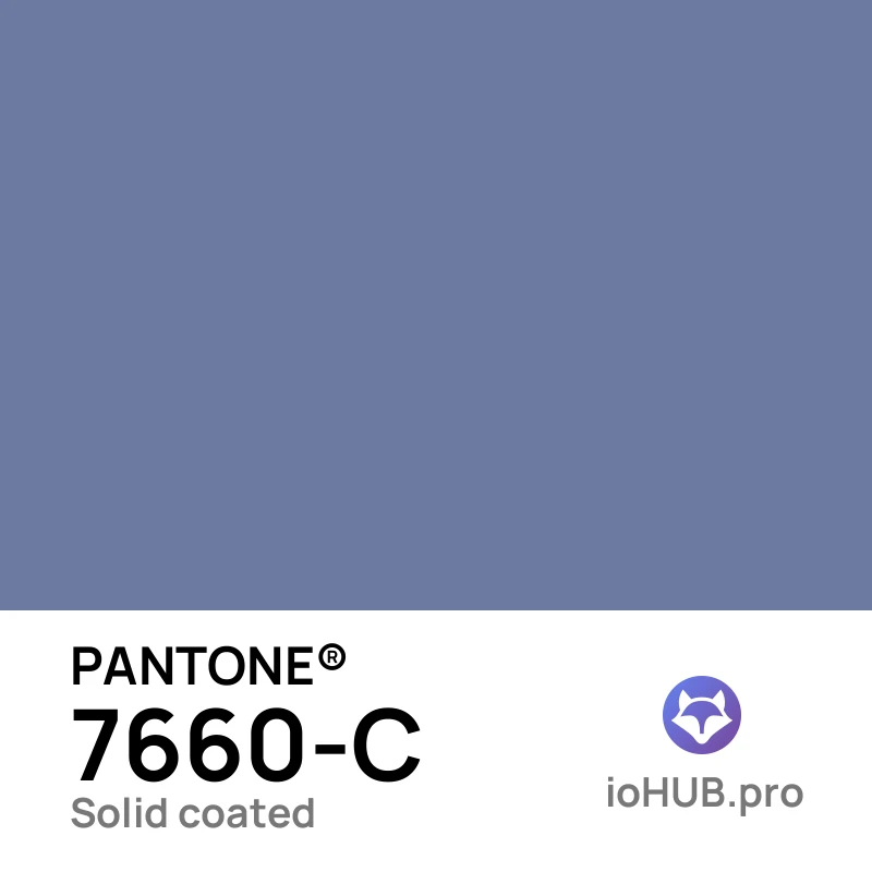PANTONE 7660-C - muted_blue_violet